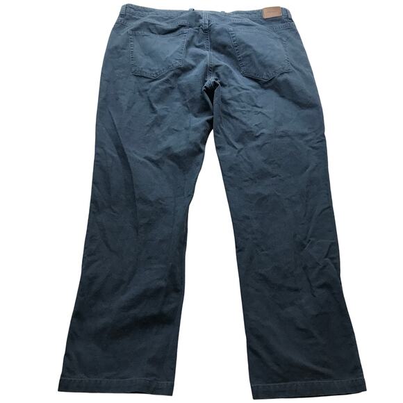 Peter Millar Chino Performance Pants Men's Size 36 Relaxed Fit Golf Blue - Picture 4 of 10